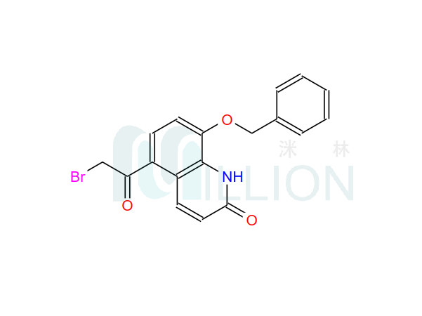 8-苄氧基-5-(2-溴乙酰基)-2-羟基喹啉 100331-89-3