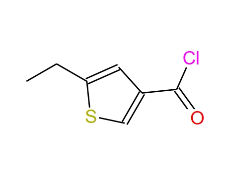 5-乙基噻吩-3-甲酰氯 95330-74-8