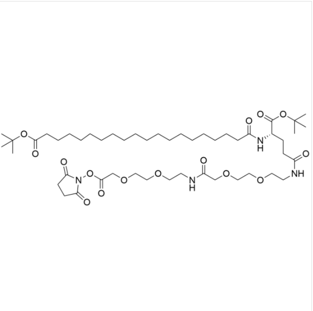 tBuO-ICO-Glu(AEEA-AEEA-OSu)-OtBu 1118767-17-1