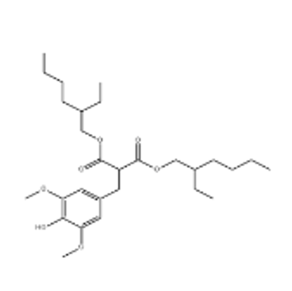2-(4-Hydroxy-3,5-dimethoxybenzyl)malonsure bis(2-ethylhexyl )ester