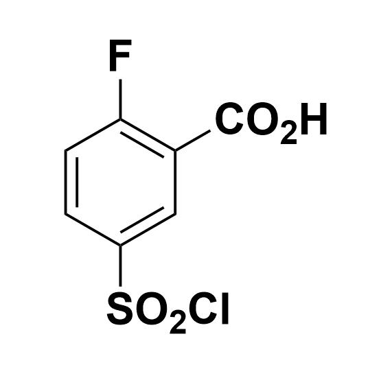 5-(氯磺酰基)-2-氟苯甲酸