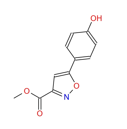 5-(4-羟基苯基)异噁唑-3-甲酸甲酯 60640-71-3