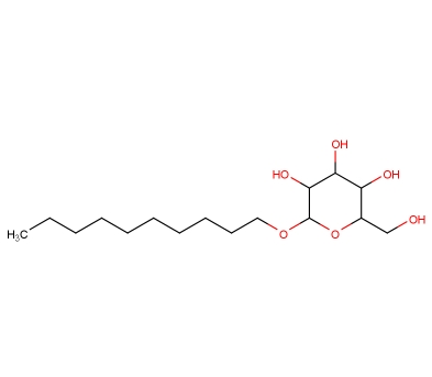 十烷基-β-D-吡喃葡萄糖苷；58846-77-8