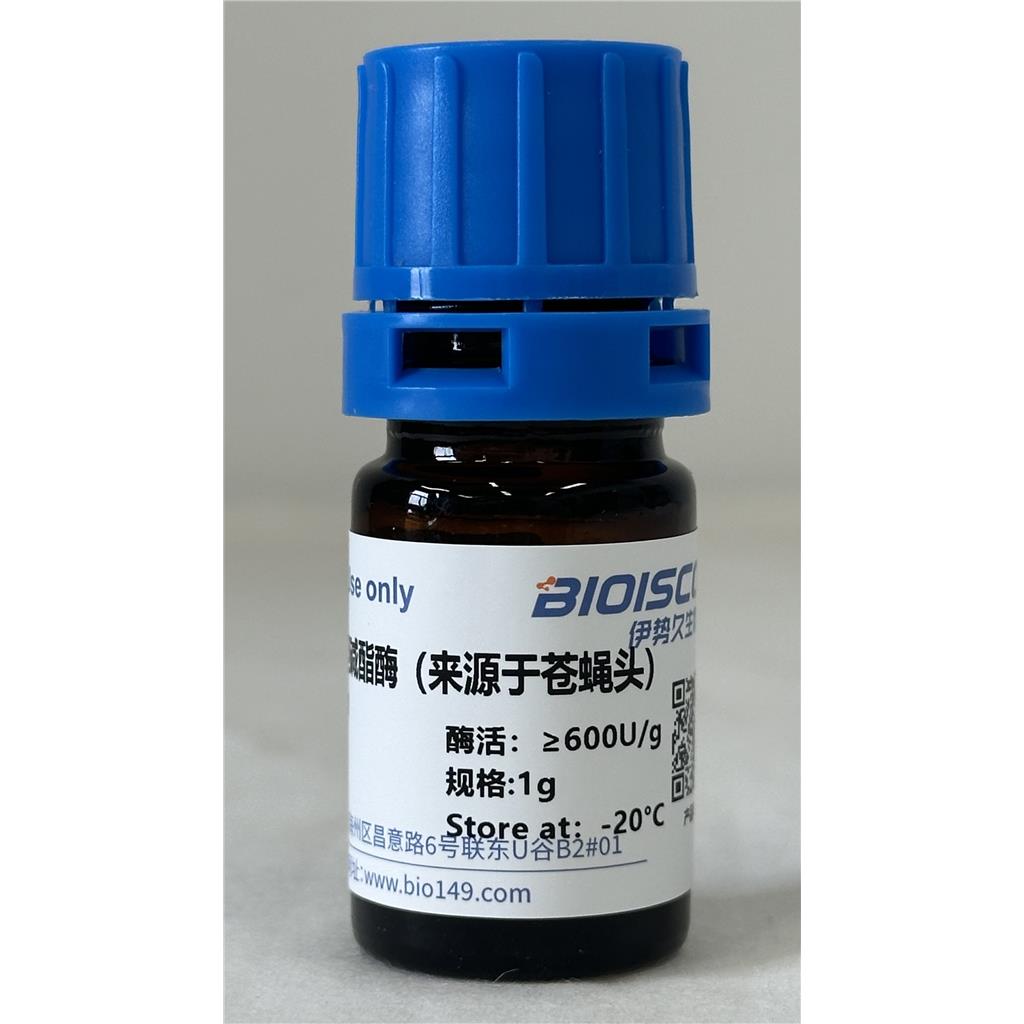 乙酰胆碱酯酶来源: 无菌敏感苍蝇的头