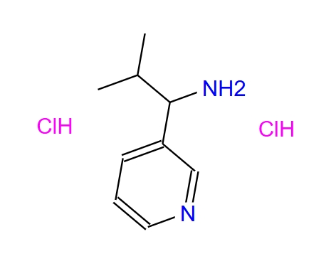 2-甲基-1-(吡啶-3-基)丙-1-胺二盐酸盐