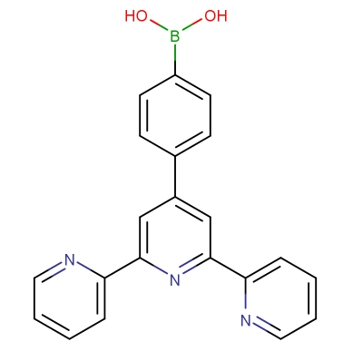 4'-(4-硼酸基苯基)-2,2':6',2''-三联吡啶；381218-96-8；4’-(4-boronatophenyl)-2,2’:6’,2“-terpyridine