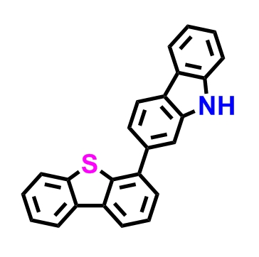 2-（二苯并[b，d]噻吩-4-基）-9H-咔唑 ；2-(4-二苯并噻吩)咔唑 ；1922121-94-5