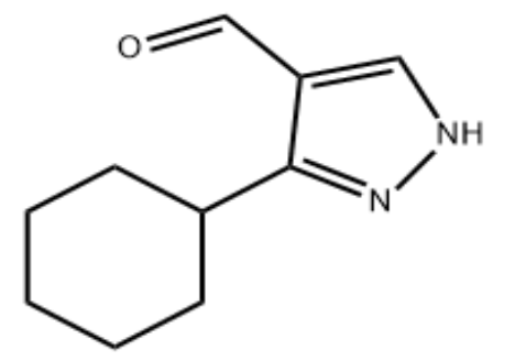 3-环己基-1H-吡唑-4-甲醛