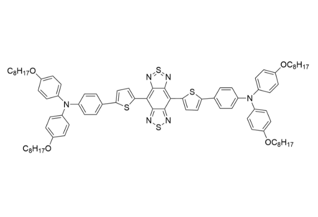4,4'-苯并[1,2-c:4,5-c']双[1,2,5]噻二唑-4,8-二基二- 5,2-噻吩二基)双[N,N-双[4-(辛氧基)苯基]苯胺