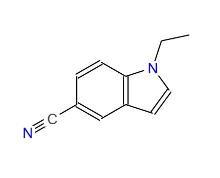 1-乙基-5-吲哚甲腈 83783-28-2