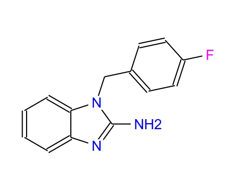 1-(4-氟苯基甲基)-2-氨基苯并咪唑 83783-69-1