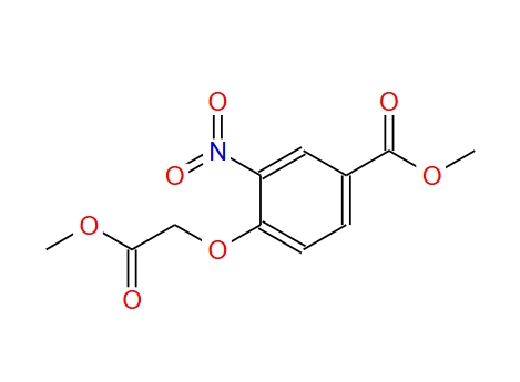 4-(2-氧代-2-甲氧基-乙氧基)-3-硝基-苯甲酸甲酯 83785-14-2
