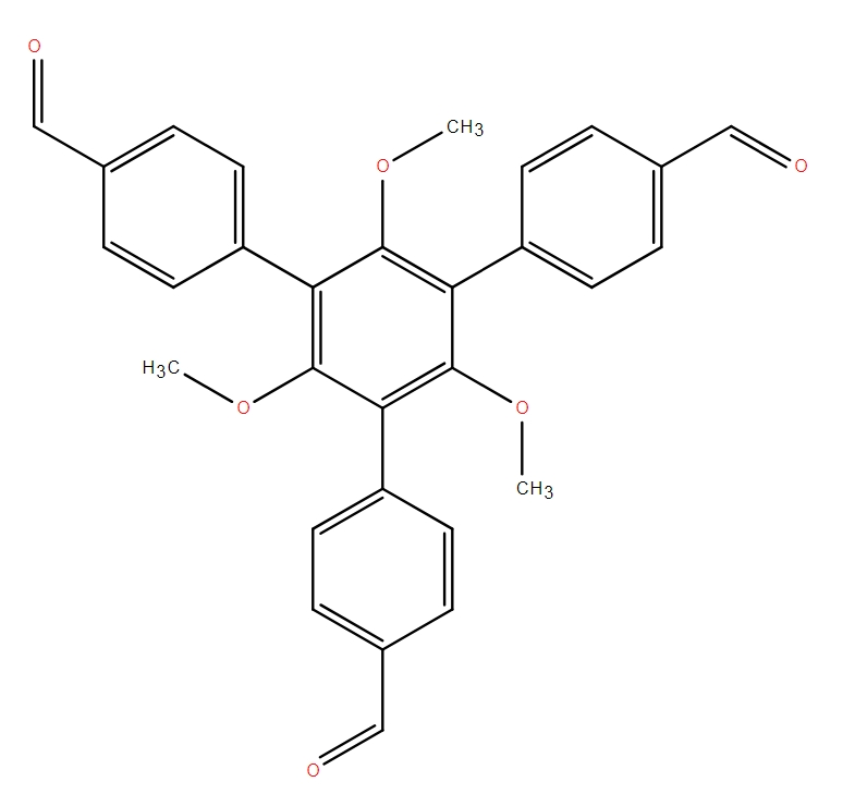 1,3,5-trimethoxy-2,4,6-tris(4-formyl-phenyl)benzene
