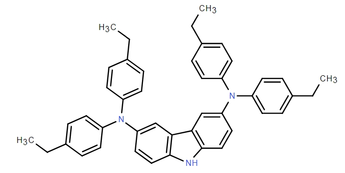 N3,N3,N6,N6-Tetrakis(4-ethylphenyl)-9H-carbazole-3,6-diamine