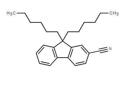 9,9-二己基-9H-芴-2-甲腈 