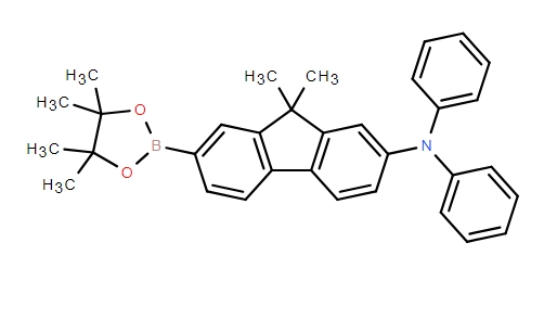 9H-Fluoren-2-amine, 9,9-dimethyl-N,N-diphenyl-7-(4,4,5,5-tetramethyl-1,3,2-dioxaborolan-2-yl)-