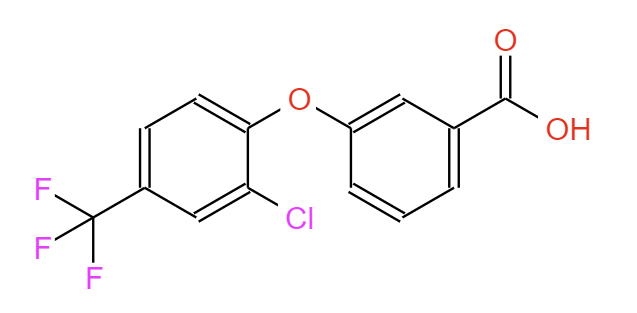 3-[2-氯-4-(三氟甲基)苯氧基]苯甲酸