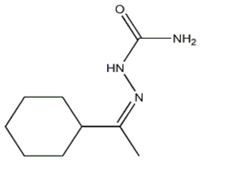 Hydrazinecarboxamide, 2-(1-cyclohexylethylidene)-