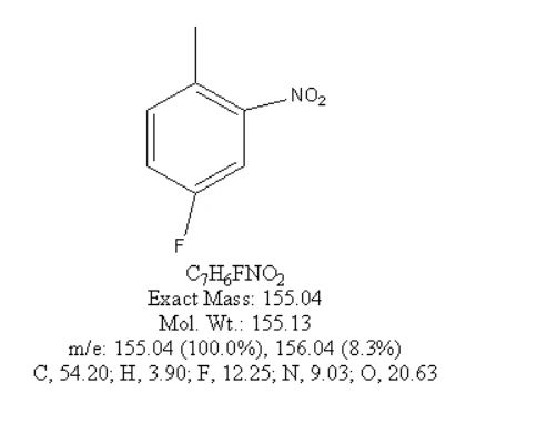 4-氟-2-硝基甲苯