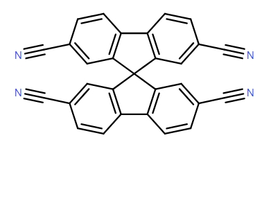9,9'-Spirobi[9H-fluorene]-2,2',7,7'-tetracarbonitrile