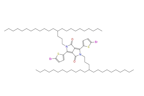 3,6-Bis(5-bromothiophen-2-yl)-2,5-bis(4-decylhexadecyl)pyrrolo[3,4-c]pyrrole-1,4(2H,5H)-dione 1562171-12-3