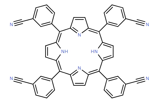 5,10,15,20-tetrakis(3-cyano)phenyl porphyrin