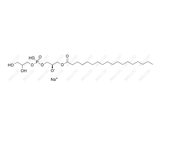 1-硬脂酰基-2-羟基-sn-甘油-3-磷酸-(1'-rac-甘油)(钠盐) 326495-23-2