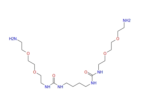 1,1'-(丁烷-1,4-二基)双(3-(2-(2-(2-氨基乙氧基)乙氧基)乙基)脲)二盐酸盐 1571103-88-2