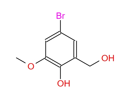 4-溴-2-(羟基甲基)-6-甲氧基苯酚 35090-64-3