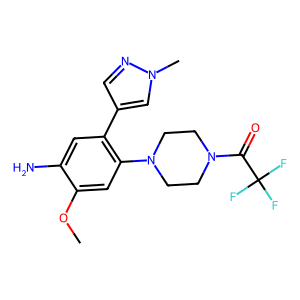 1-(4-(4-氨基-5-甲氧基-2-(1-甲基-1H-吡唑-4-基)苯基)哌嗪-1-基)-2,2,2-三氟乙烷-1-酮