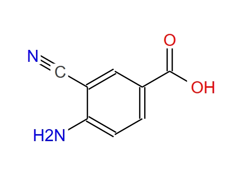 4-氨基-3-氰基苯甲酸 74192-47-5