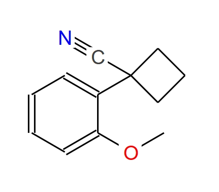 1-(2-甲氧基苯基)环丁烷甲腈 74205-10-0