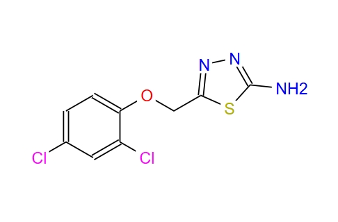 2-氨基-5-[(2,4-二氯苯氧基)甲基]-1,3,4-噻二唑 84333-09-5