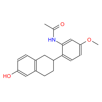 Acetamide, N-[5-methoxy-2-(1,2,3,4-tetrahydro-6-hydroxy-2-naphthalenyl)phenyl]- 2477812-38-5
