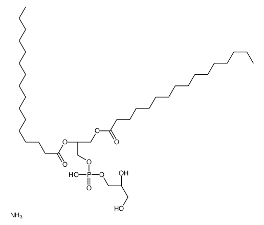 1,2-二棕榈酰-sn-甘油-3-磷酸-rac-(1-甘油)铵盐