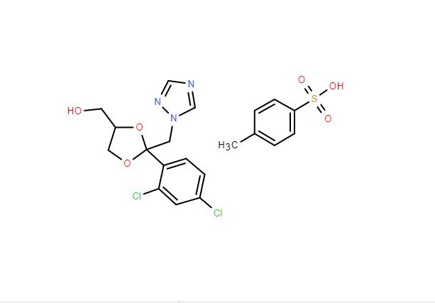 3- [2-（2,4-二氯苯基）-2-（1,2,4-三唑-1-基甲基）-1,3-二氧戊环-4-基] -2,4-二甲基苯磺酸盐 154003-23-3