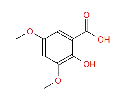 2-羟基-3,5-二甲氧基苯甲酸 61637-60-3