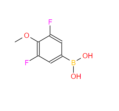 208641-98-9;3,5-二氟-4-甲氧基-苯硼酸;3,5-DIFLUORO-4-METHOXY-PHENYLBORONIC ACID