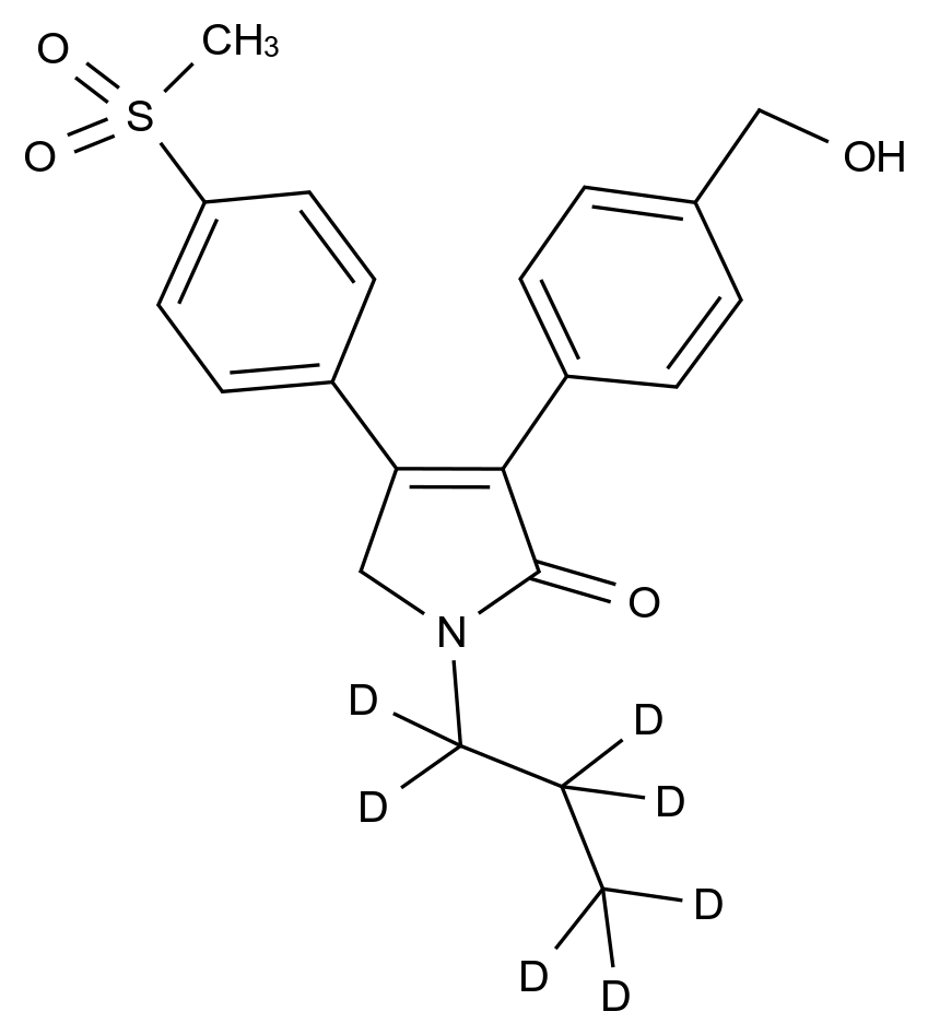 CATO_艾瑞昔布杂质11-d7_896729-07-0 (unlabelled)_97%