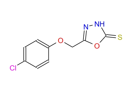 5-(4-氯苯氧基甲基)-1,3,4-噁二唑-2-硫醇 62382-85-8