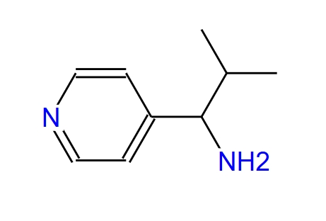 2-甲基-1-(吡啶-4-基)丙-1-胺 62398-35-0