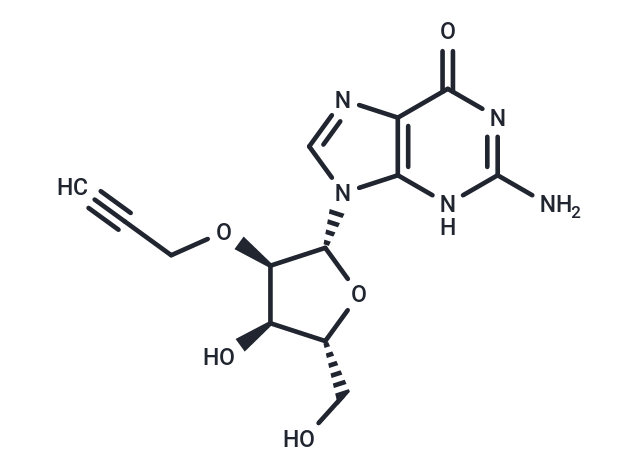 化合物 2’-O-Propygylguanosine|TNU0193|TargetMol