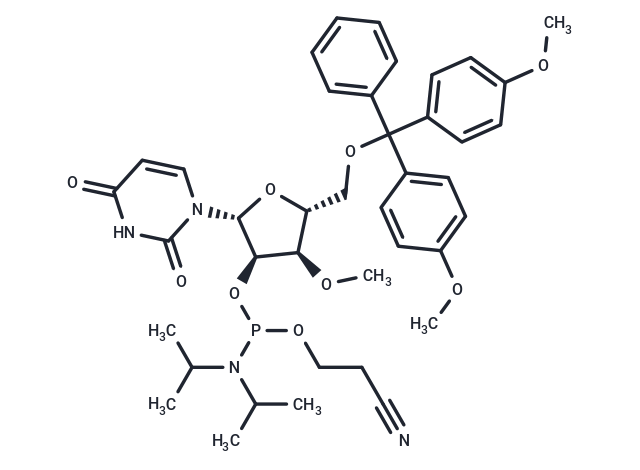 化合物 3’-O-Me-U-2’-phosphoramidite|TNU1379|TargetMol