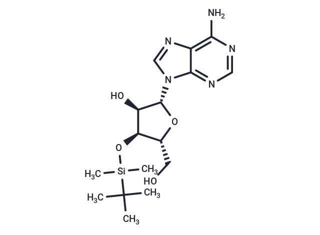 化合物 3’-O-t-Butyldimethylsilyl adenosine|TNU0604|TargetMol