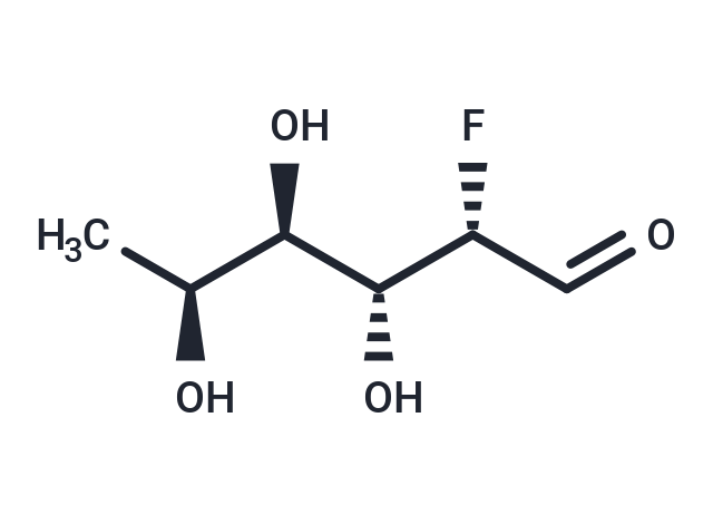 化合物 2-Deoxy-2-fluoro-L-fucose|T41359|TargetMol