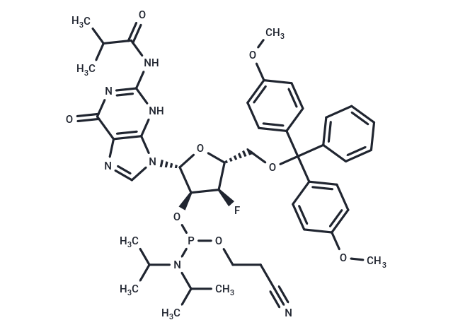 化合物 3’-F-3’-dG(iBu)-2’-phosphoramidite|TNU1377|TargetMol