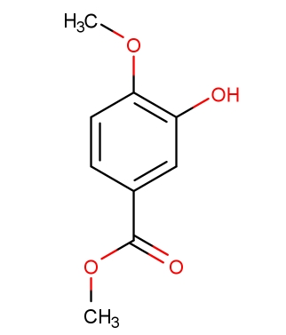 6702-50-7  3-羟基-4-甲氧基苯甲酸甲酯  Methyl 3-hydroxy-4-methoxybenzoate