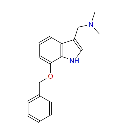 7-苄氧基-3-(二甲基氨甲基)吲哚 94067-27-3