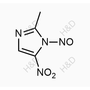 2-methyl-5-nitro-1-nitroso-1H-imidazole	吗啉硝唑杂质  73088800-63-6