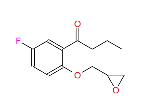 1-[5-氟-2-(环氧乙烷基甲氧基)苯基]丁烷-1-酮 94135-58-7